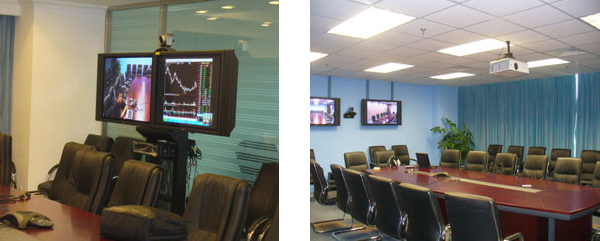 寶利通高清視頻服務于國金證券公司